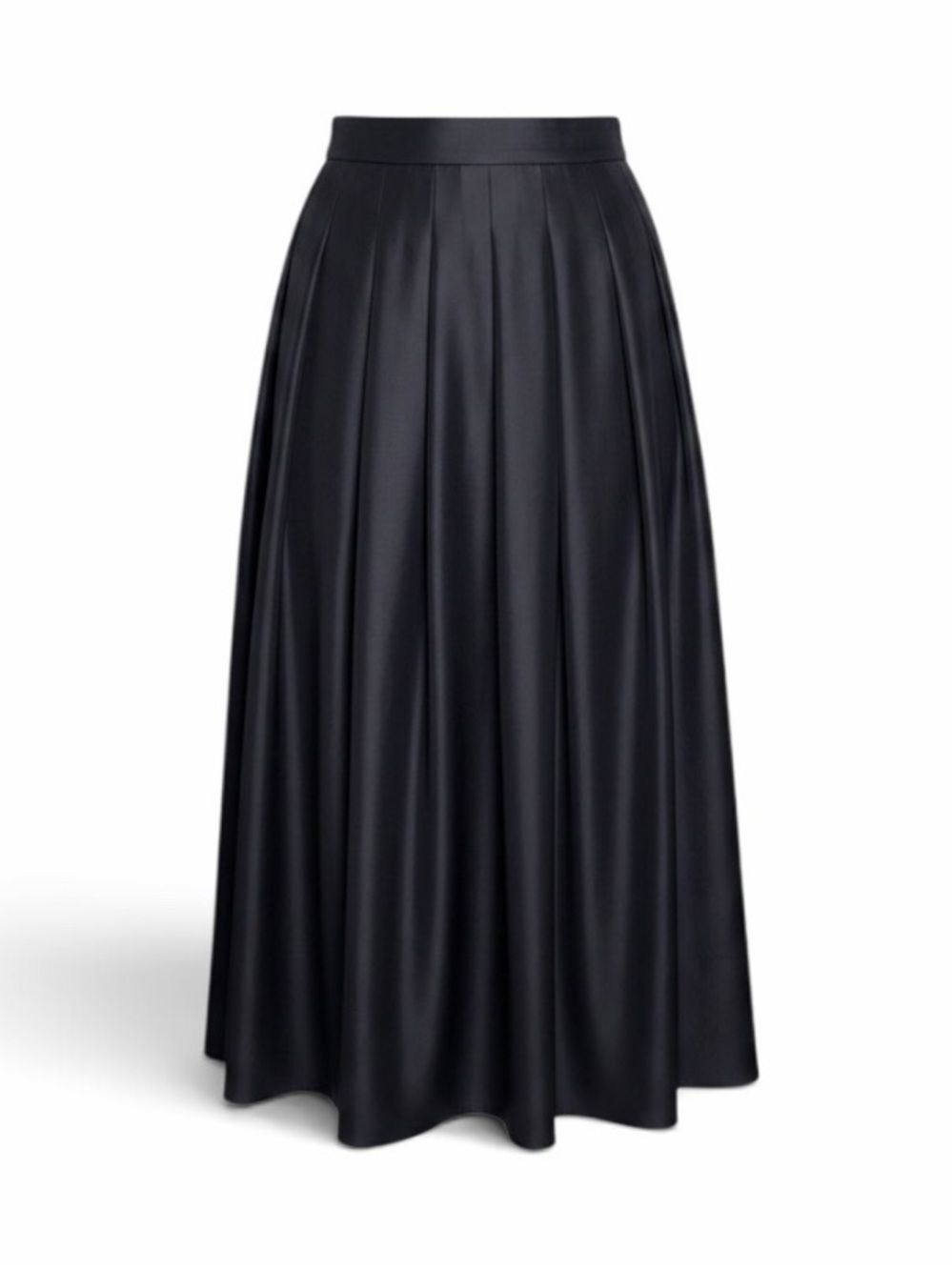 Cattiva by Maya Jarnot Black Pleated Formal Maxi Skirt sz 6